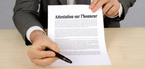 Attestation écrite - prouver la formation à l'Opca