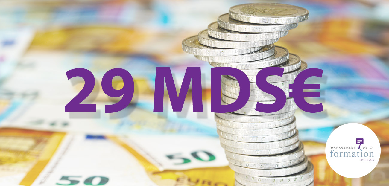 Les entreprises ont financé 29 milliards d'euros de formation professionnelle en 2024 - jaune budgétaire 2026